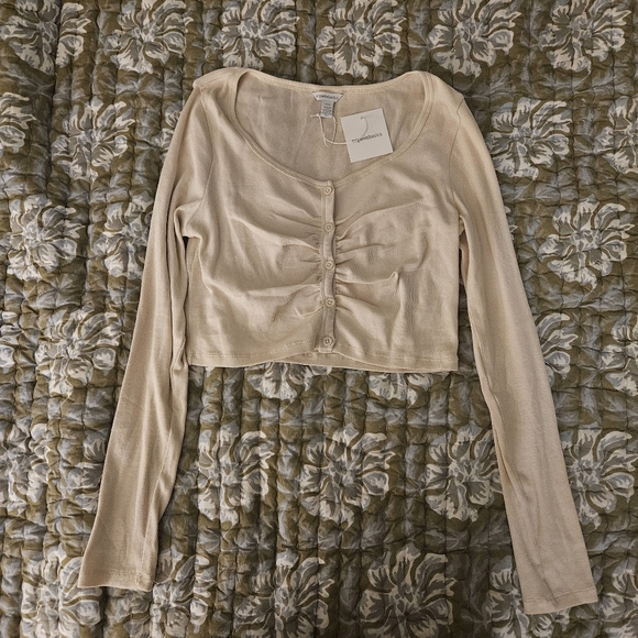 NWT Organic Basics crop top - Picture 4 of 7